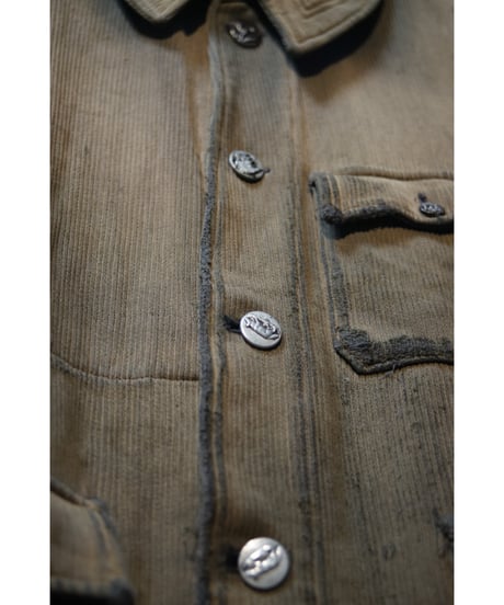 1940s French cotton pique hunting jacket “Le Fermier”