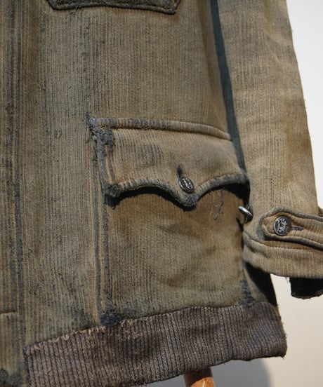 1940s French cotton pique hunting jacket “Le Fermier”