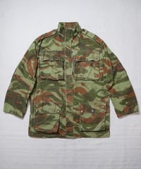 1950~60s French military TAP47/56 lizard camo paratroopers jacket “hop sack”