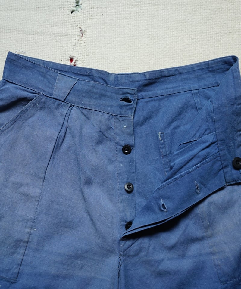 1950s French work métis shorts | lozu vintage