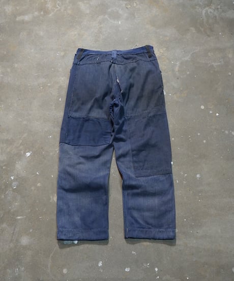 1940~50s French denim work pants
