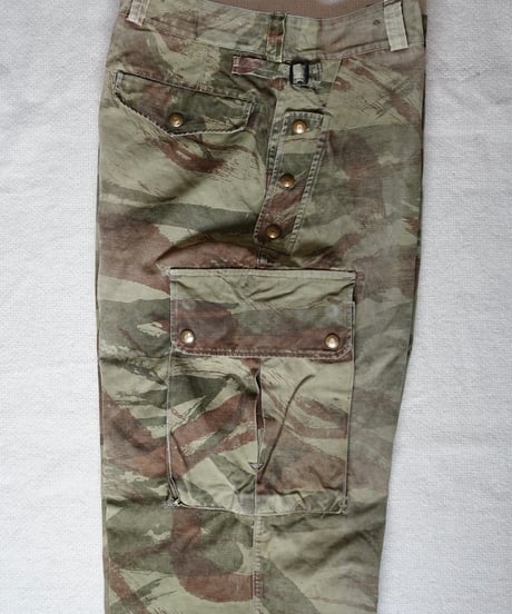 1950s French army TAP47 LIZARD CAMO trouser “hopsack”