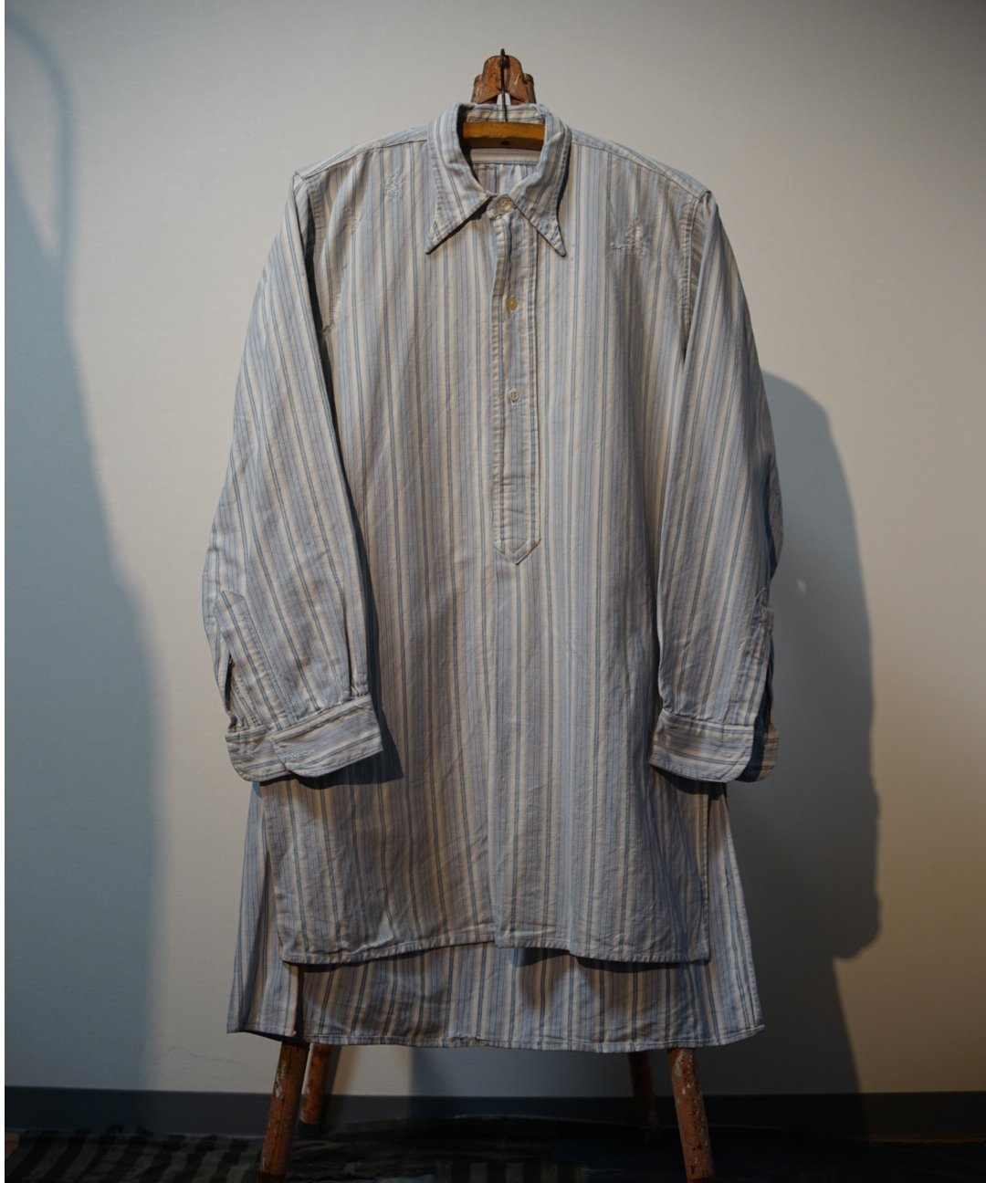 1930s French grandpa shirt | lozu vintage 1930s French grandpa shirt | lozu vintage