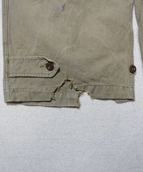 1950s French army M-47 cargo pants “Hopsack”