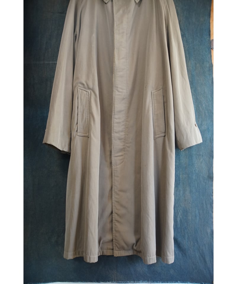 1960s British army wool gabardine raincoat | lo