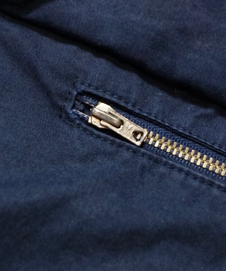 1980s Finnish dark navy cotton anorak “R-coercion”