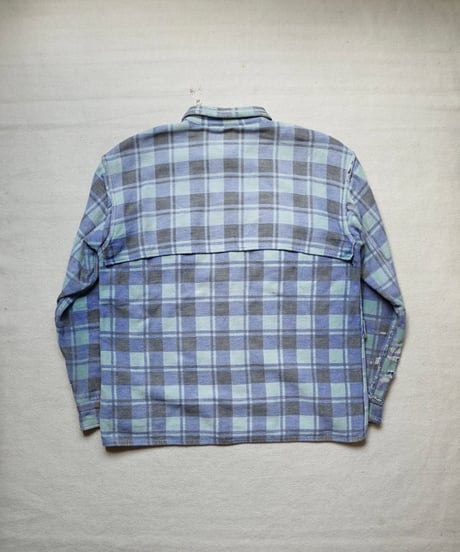 1960~70s Canadian heavy cotton flannel shirt