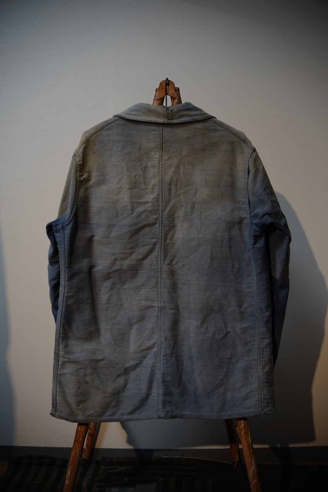 1930s French blue moleskin jacket “6button” | l