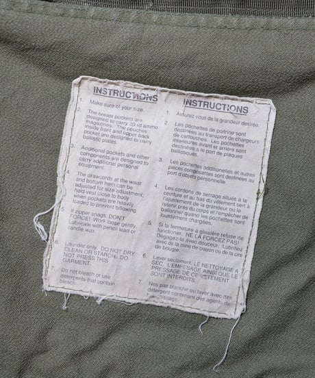 1990s Canadian army tactical vest