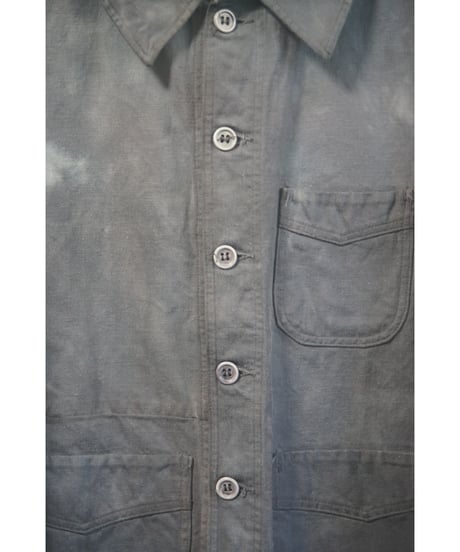 1940s French cotton twill work jacket “Adolphe Lafont”