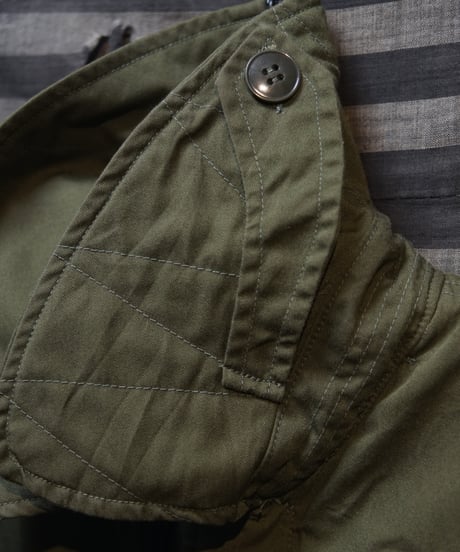 1970s French air forces flight jacket with boa