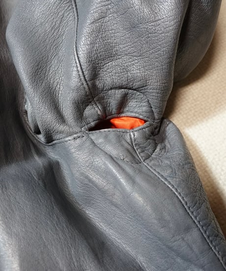 1980s German military pilot leather jacket