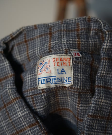 1960s French grandpa shirt “dead stock”