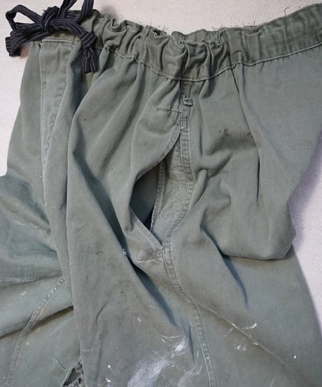 1950s Belgian army over pants “modified”
