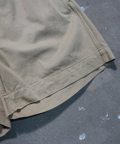 1950~60s French army M-52 chino shorts