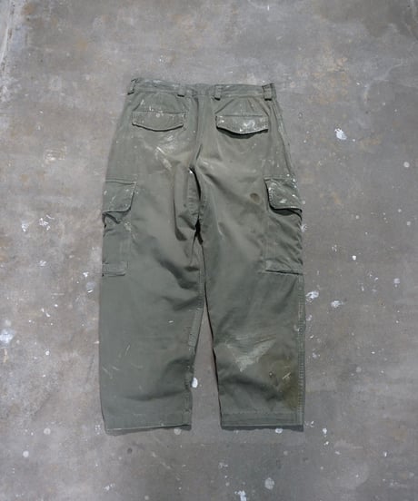 1950s French army M-47 cargo pants late model