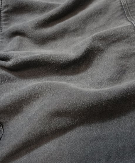 1960s German black elephantskin work jacket