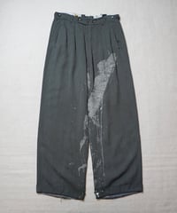 1940~50s German heavy rayon slacks