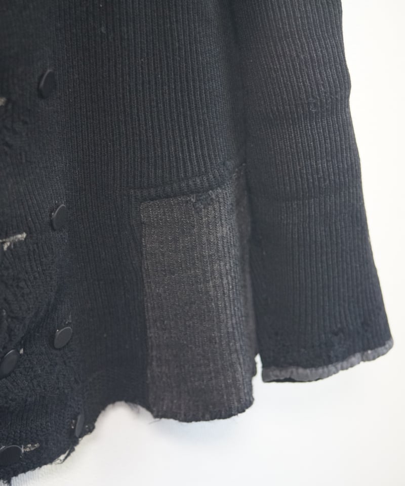 1920s German double breasted knit jacket cotton