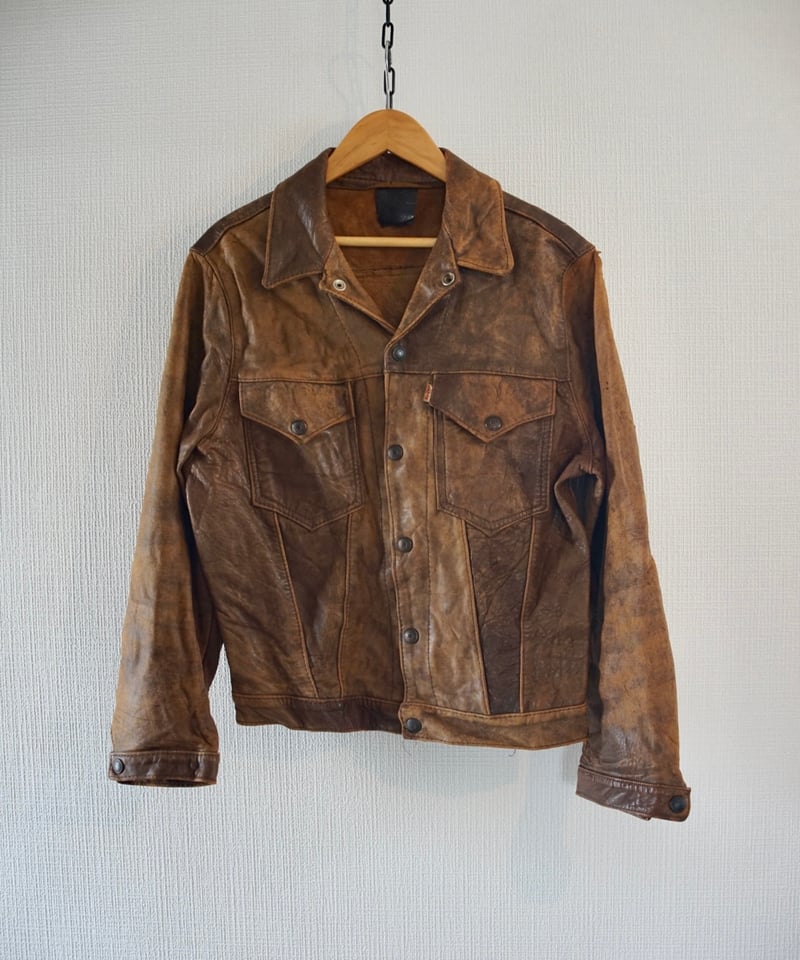 1950s Levi's big E short horn leather jacket 3r