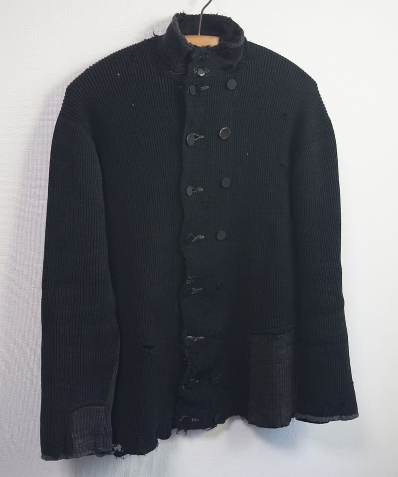 1920s ドイツ　ダブルブレスト　ニットジャケット 私の好きな1920-1940年代のEUビンテージアーカイブ 1920ドイツ製