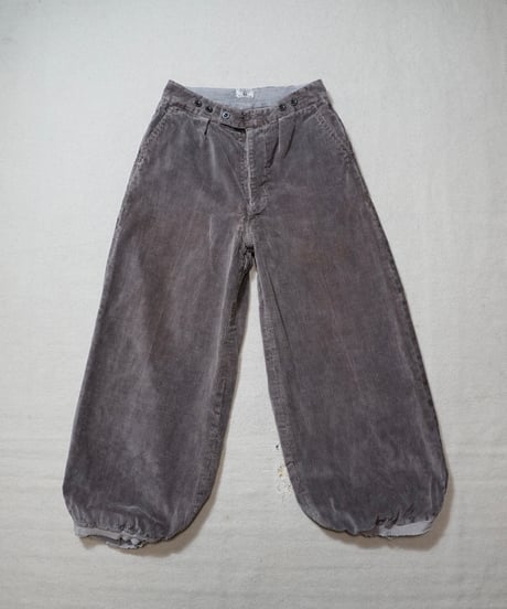 1940~50s German corduroy knickerbockers pants