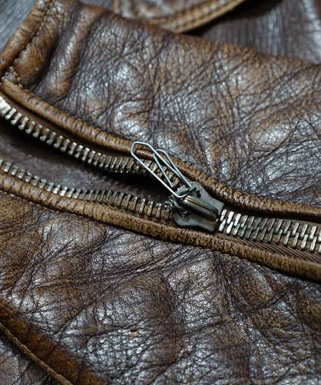 1940s German motorcycle leather jacket