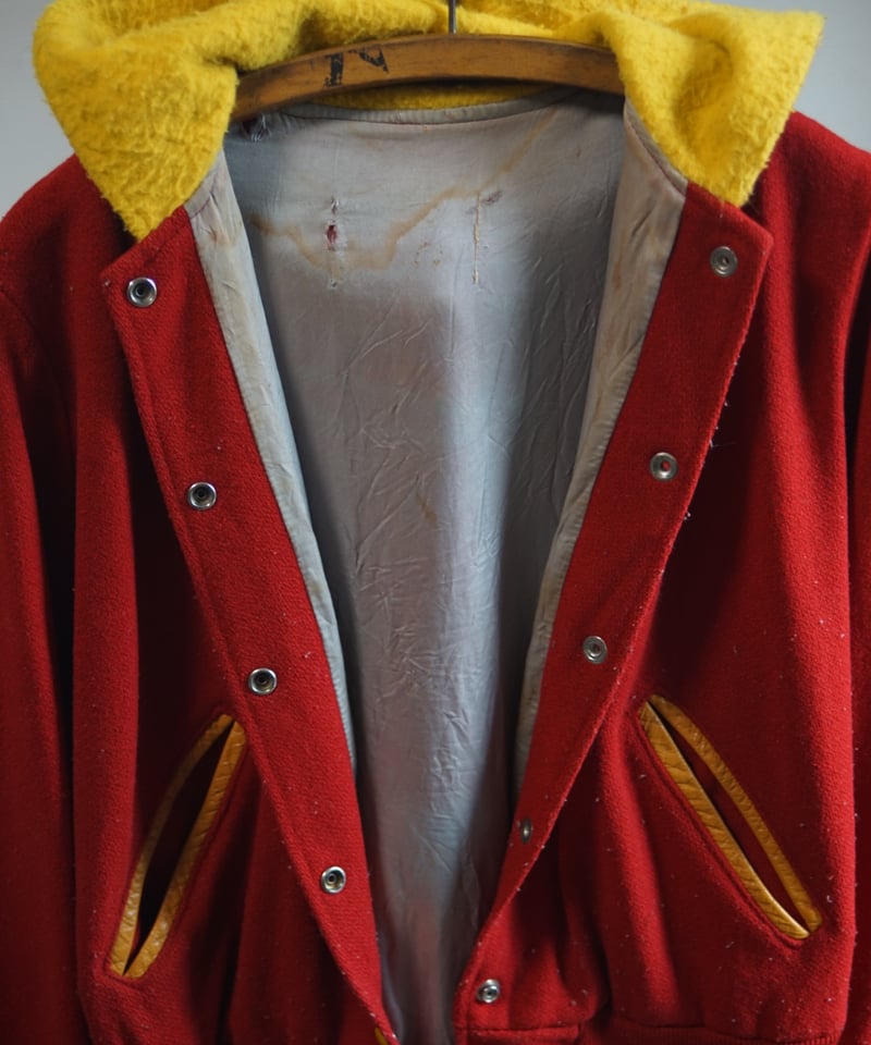 ジャケット・アウター 50s~ Vintage Stadium Jacket 楽天市場】50s スタジャンの通販
