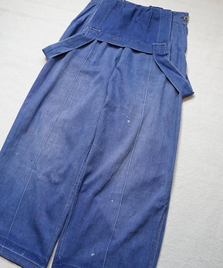 1940s German cotton×rayon ladies overall