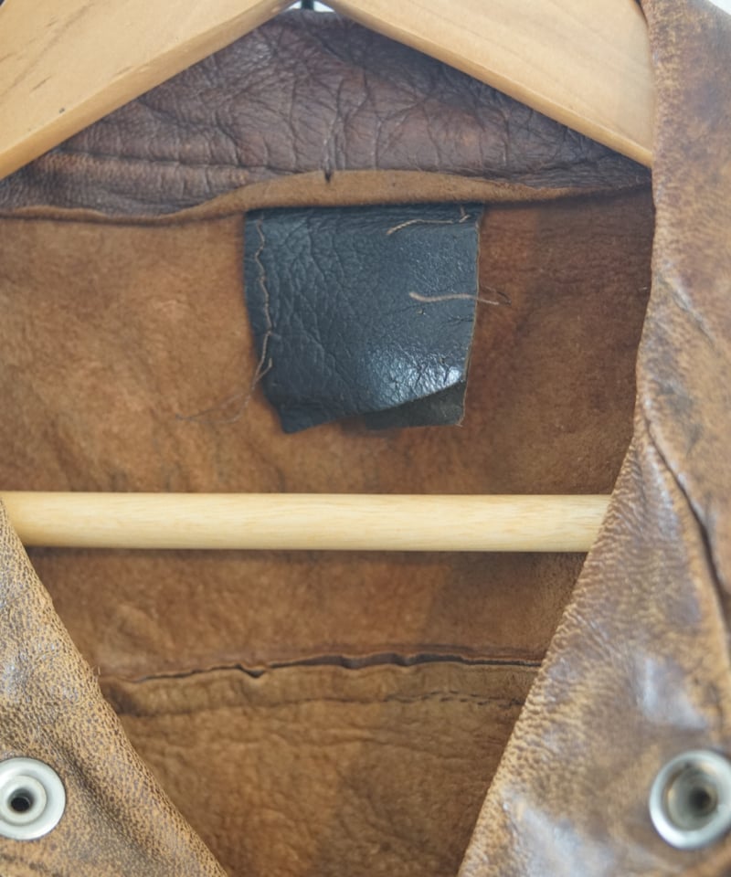 1950s Levi's big E short horn leather jacket 3r