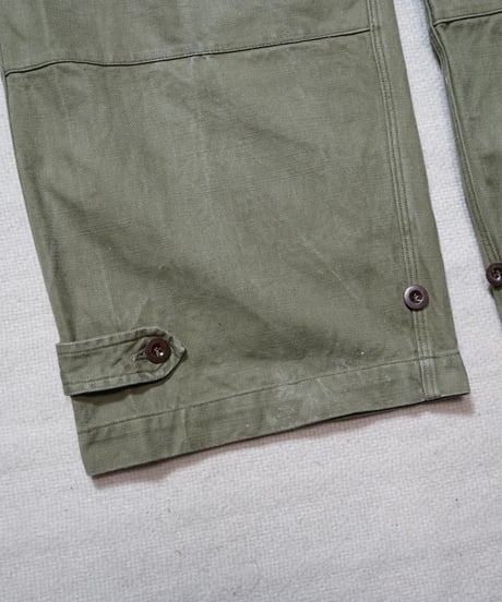 1940~50s French army M-47 cargo pants “early model”
