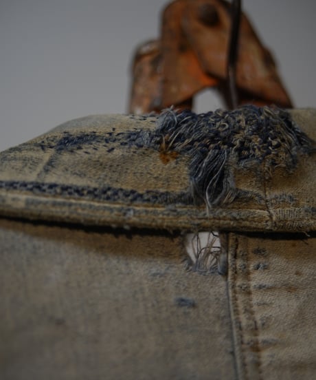 1930s~40s French blue moleskin jacket