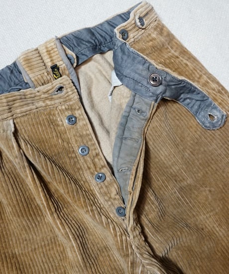 1940s German brown corduroy knickerbockers pants