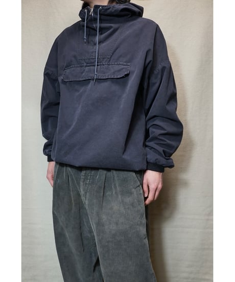 1950s Finnish black cotton anorak