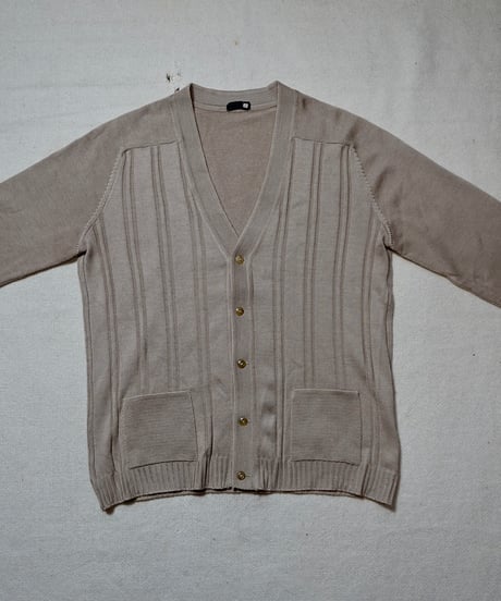 1960~70s French acrylic cardigan