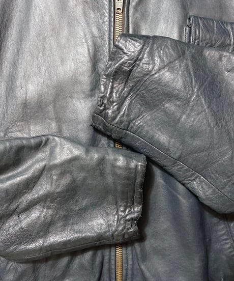 1970s French Air Force pilot leather jacket “full set”
