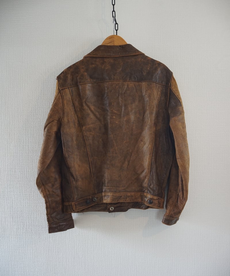 1950s Levi's big E short horn leather jacket 3r