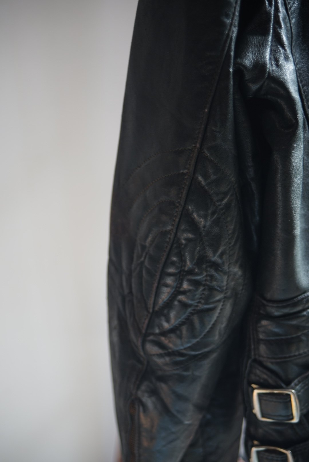 1940~50s German army motorcycle leather jacket