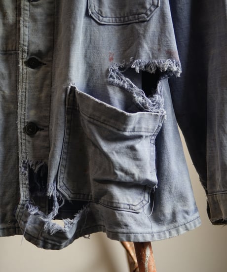 1960s French work jacket “cotton twill”