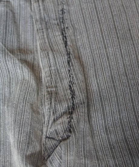 1950~60s French cotton stripe work pants