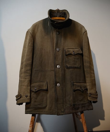 1940s French cotton pique hunting jacket “Le Fermier”