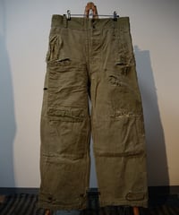1940s French army M-47trousers “modified” “boro”