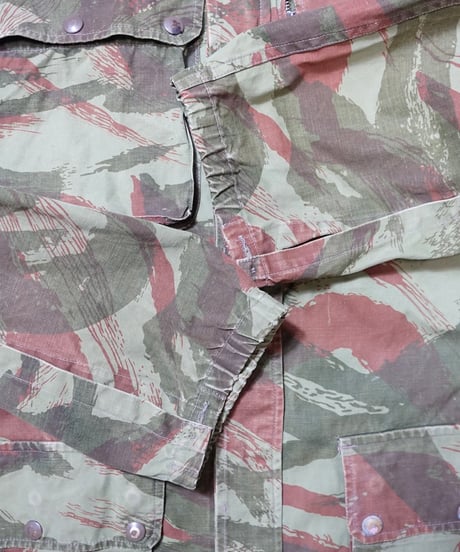 1950~60s French military TAP47/56 lizard camo paratroopers jacket “hop sack”