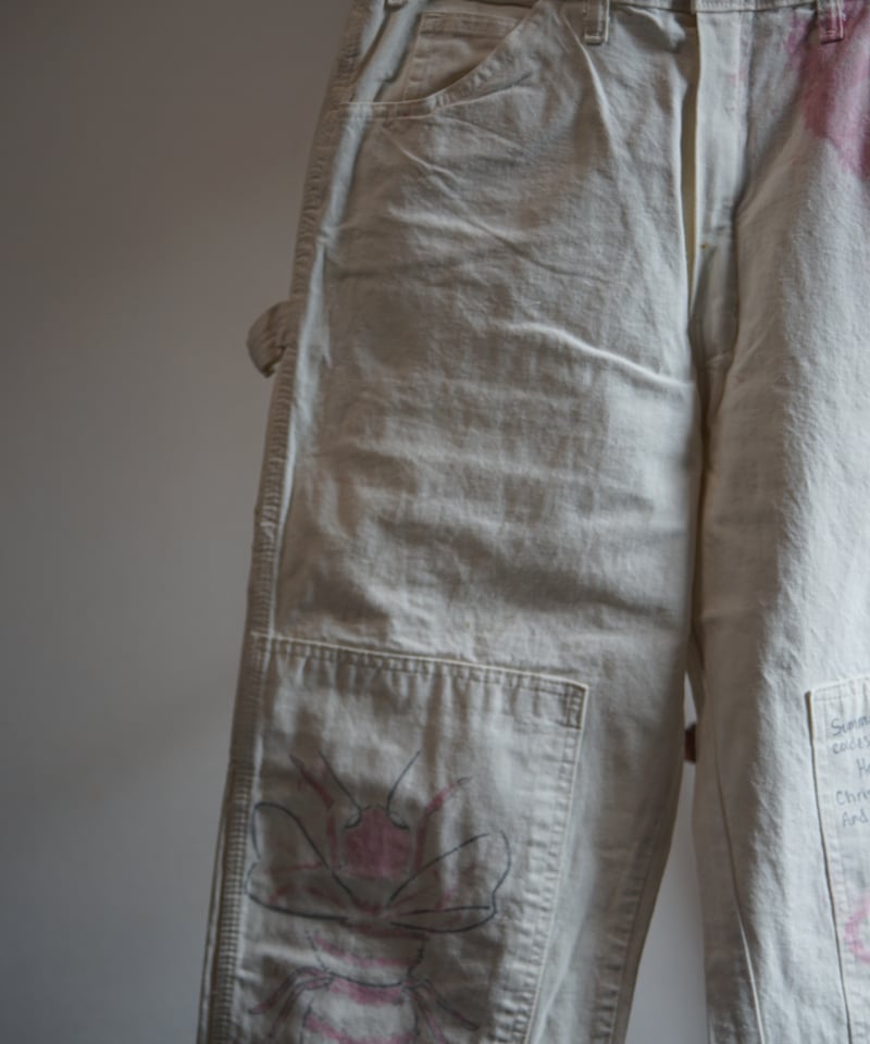 1990~00s Dickies double knee painter pants 