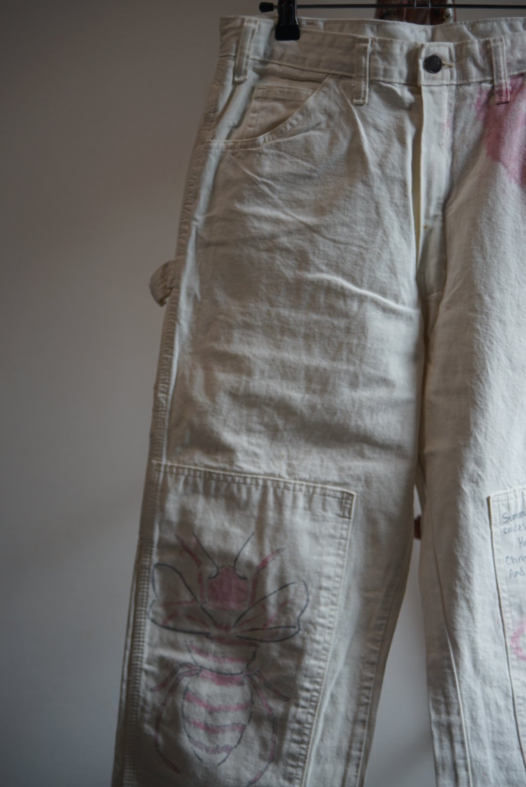 1990~00s Dickies double knee painter pants 