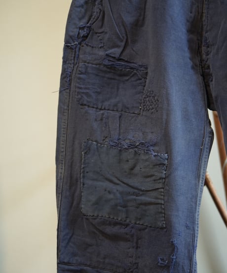 1950s French work trousers “patchwork”