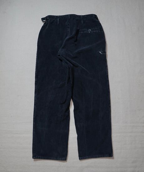 1960~70s German black corduroy logger work pants