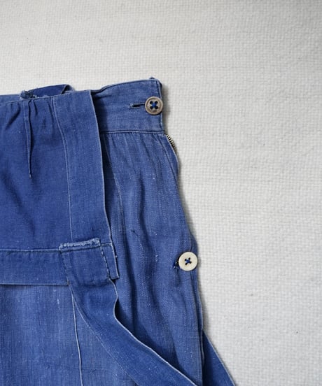 1940s German cotton×rayon ladies overall