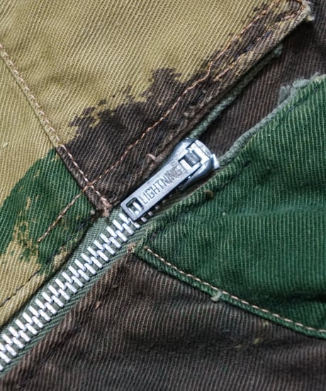 1950~60s British army brush stroke camo Denison smock