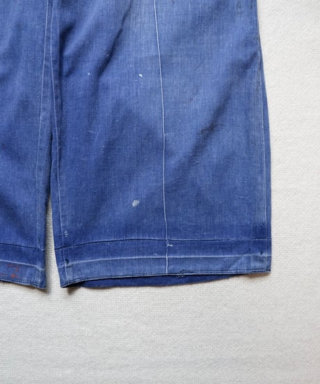 1940s German cotton×rayon ladies overall